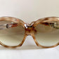 Vintage 80er-Jahre-Sonnenbrille – Braune Acetatrahmen, hergestellt in Frankreich