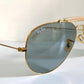 Ray Ban B&L USA 58mm Outdoorsman Blue Changeables 80s vintage sunglasses