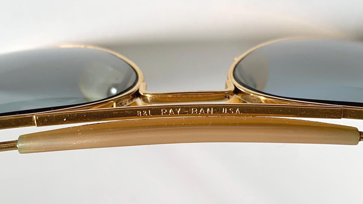 Ray Ban B&L USA 58mm Outdoorsman Blue Changeables 80s vintage sunglasses