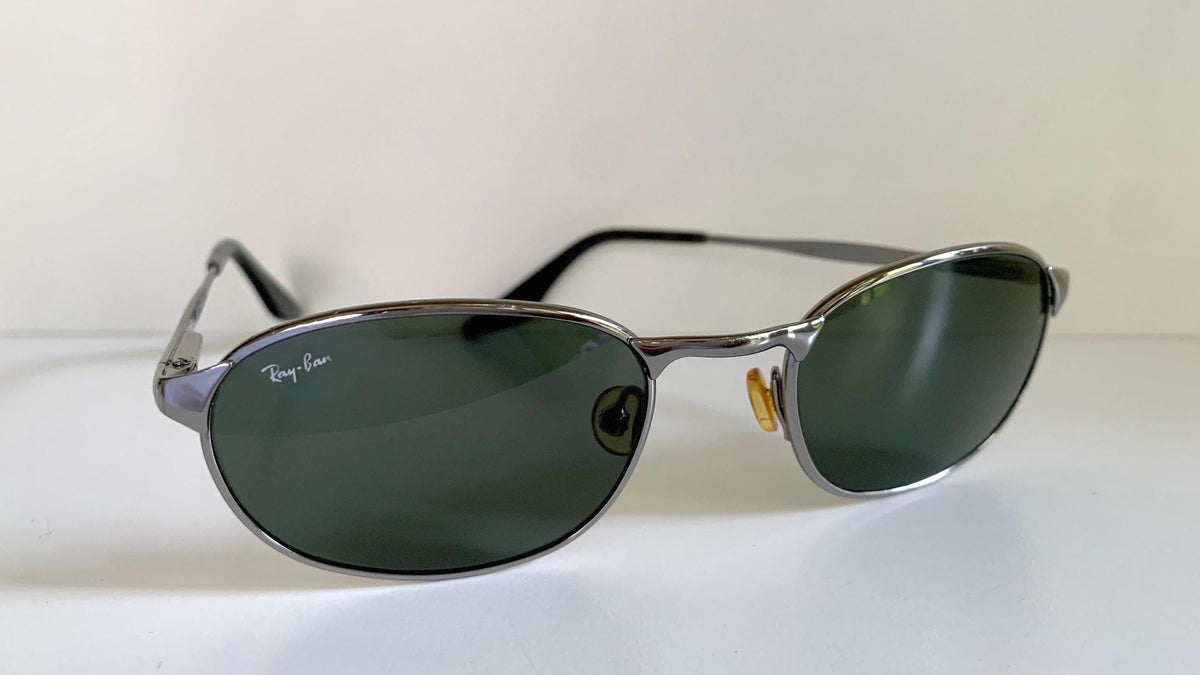 Ray Ban B&L USA vintage sunglasses - 90s W2841 Highstreet silver frames