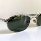 Ray Ban B&L USA vintage sunglasses - 90s W2841 Highstreet silver frames