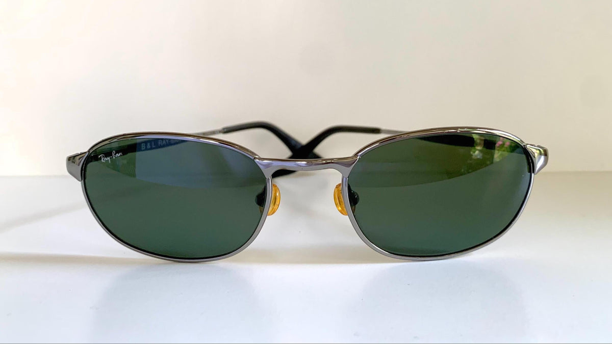 Ray Ban B&L USA vintage sunglasses - 90s W2841 Highstreet silver frames