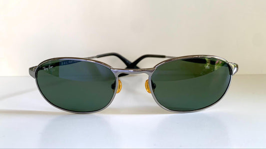 Ray Ban B&L USA vintage sunglasses - 90s W2841 Highstreet silver frames