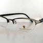 Neostyle 90s vintage frames - semi rimless brushes silver eyeglasses