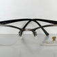 Neostyle 90s vintage frames - semi rimless brushes silver eyeglasses