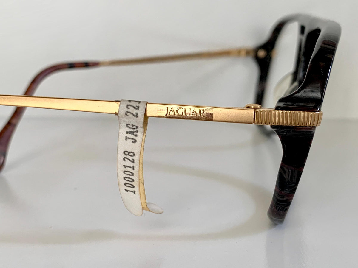 Vintage 70er Jahre XL Brille – Optyl 3502 Fassung in Grün und Gelb