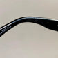 Gucci 00s vintage sunglasses - black rimless shield frame with strass logos