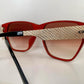 Christian Dior Vintage Sonnenbrille - 2056 XL silberne und grüne Fassung
