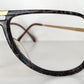 Vintage 70er Jahre XL Brille – Optyl 3502 Fassung in Grün und Gelb
