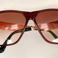 Christian Dior Vintage Sonnenbrille - 2056 XL silberne und grüne Fassung