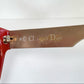 Christian Dior Vintage Sonnenbrille - 2056 XL silberne und grüne Fassung