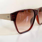 Christian Dior Vintage Sonnenbrille - 2056 XL silberne und grüne Fassung