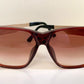 Christian Dior Vintage Sonnenbrille - 2056 XL silberne und grüne Fassung