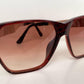 Christian Dior Vintage Sonnenbrille - 2056 XL silberne und grüne Fassung