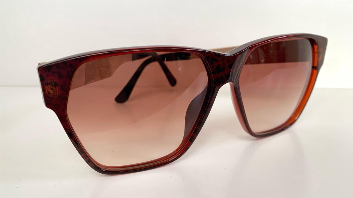 Christian Dior Vintage Sonnenbrille - 2056 XL silberne und grüne Fassung