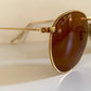 Ray Ban B&L USA - Chromax Round metals W2053 80s vintage sunglasses