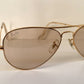 Ray Ban B&L - Aviator 58mm changeables photochromic vintage sunglasses